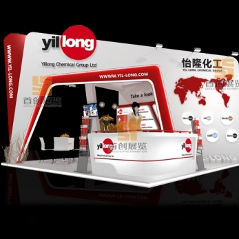 化工 橡塑涂料展會(huì)設(shè)計(jì)
