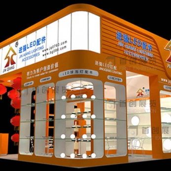 進(jìn)強(qiáng) 光電照明展臺(tái)搭建